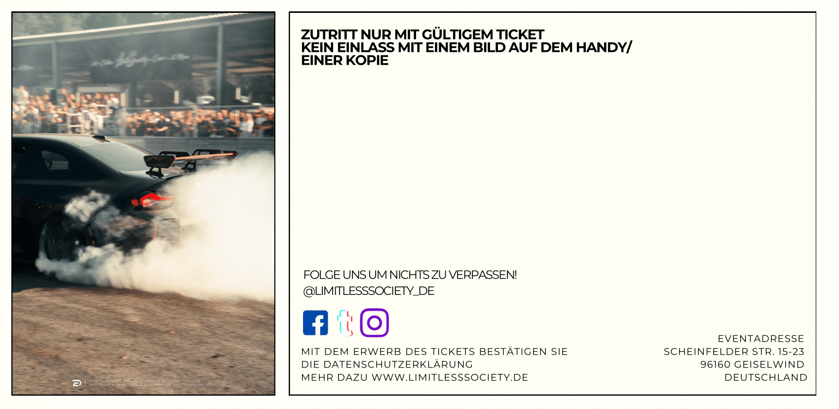 Hardticket für Geiselwind- 26.07.25