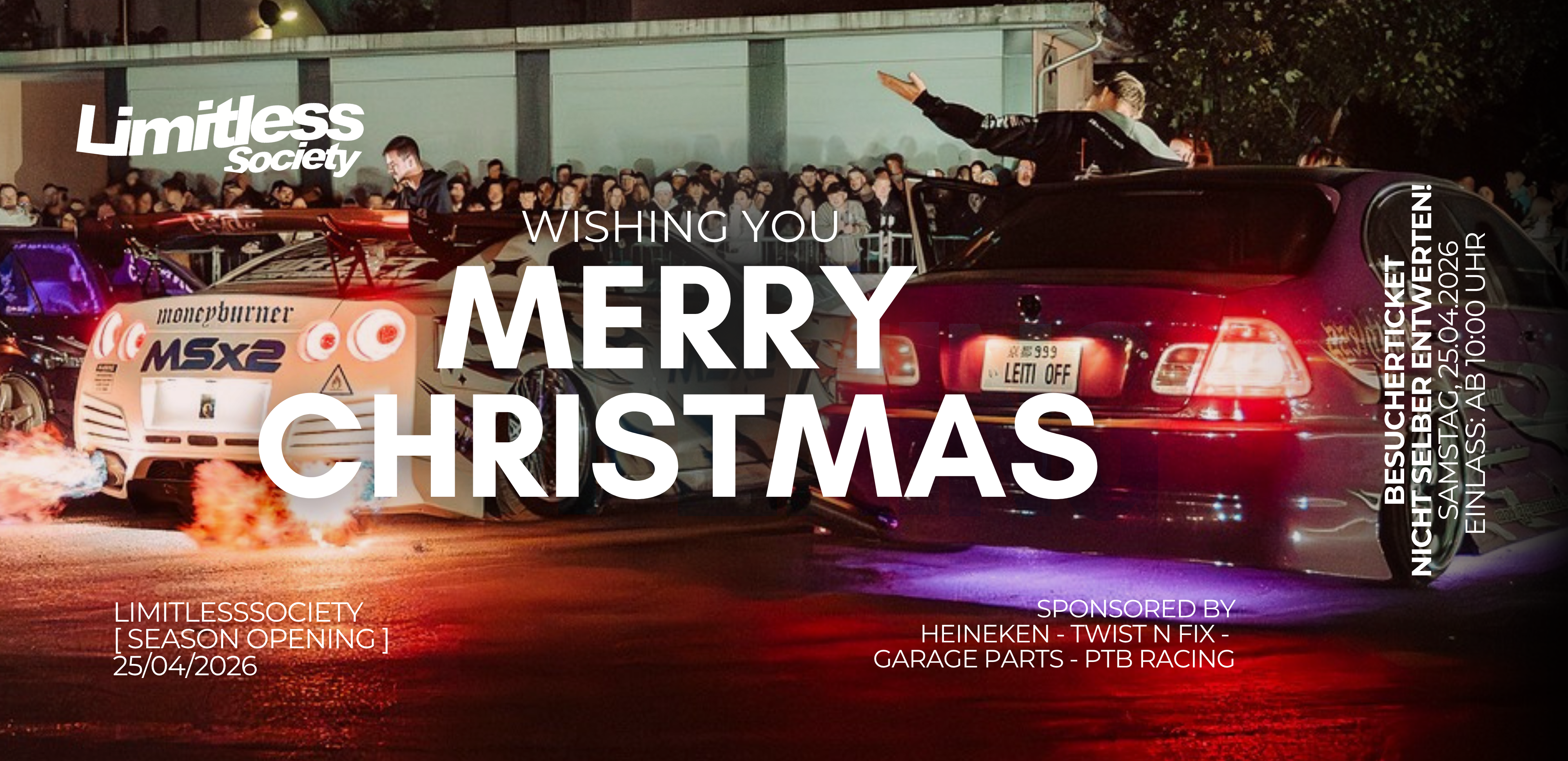 Hard Ticket für Geiselwind - 25.04.26