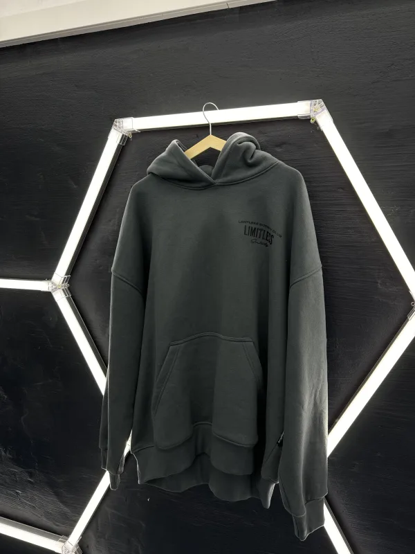 NEW Grey Oversize Limitless Hoodie